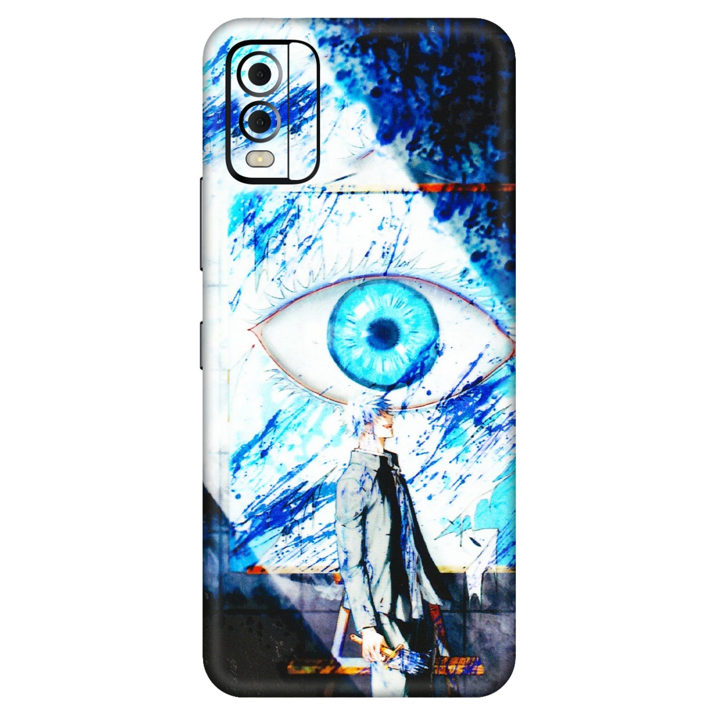HMD NOKIA Phone Skins (All Models) - Gojo Satoru evil eye - 3D Embossed Finish (L-239) HMD Nokia C22