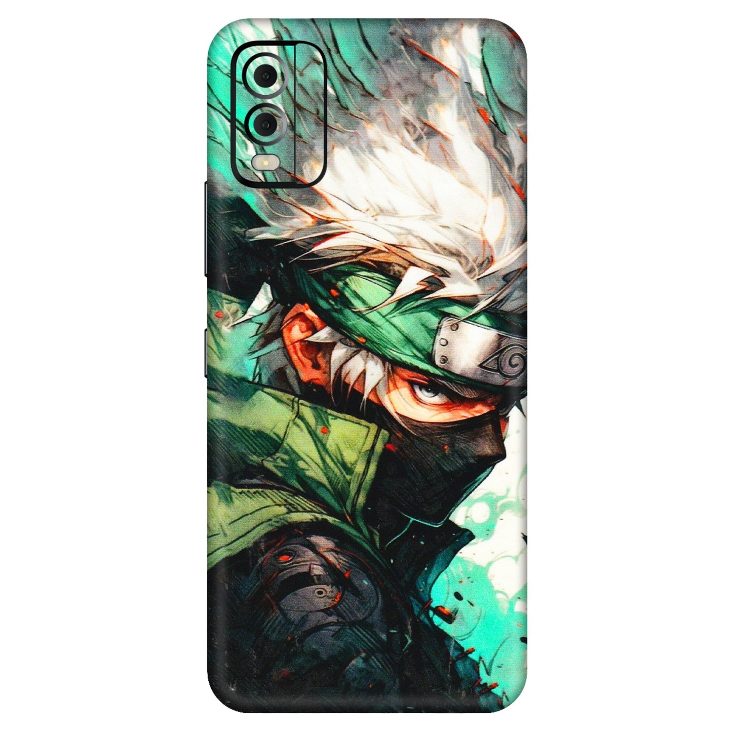 HMD NOKIA Phone Skins (All Models) - Kakashi Side Profile - 3D Embossed Finish (L-249) HMD Nokia C22