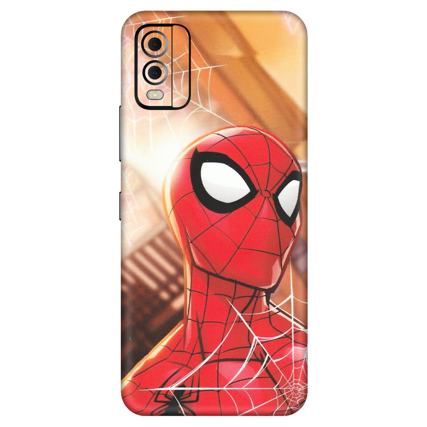 HMD NOKIA Phone Skins (All Models) - Spiderman Face New - Matte Finish (M-41) HMD Nokia C22