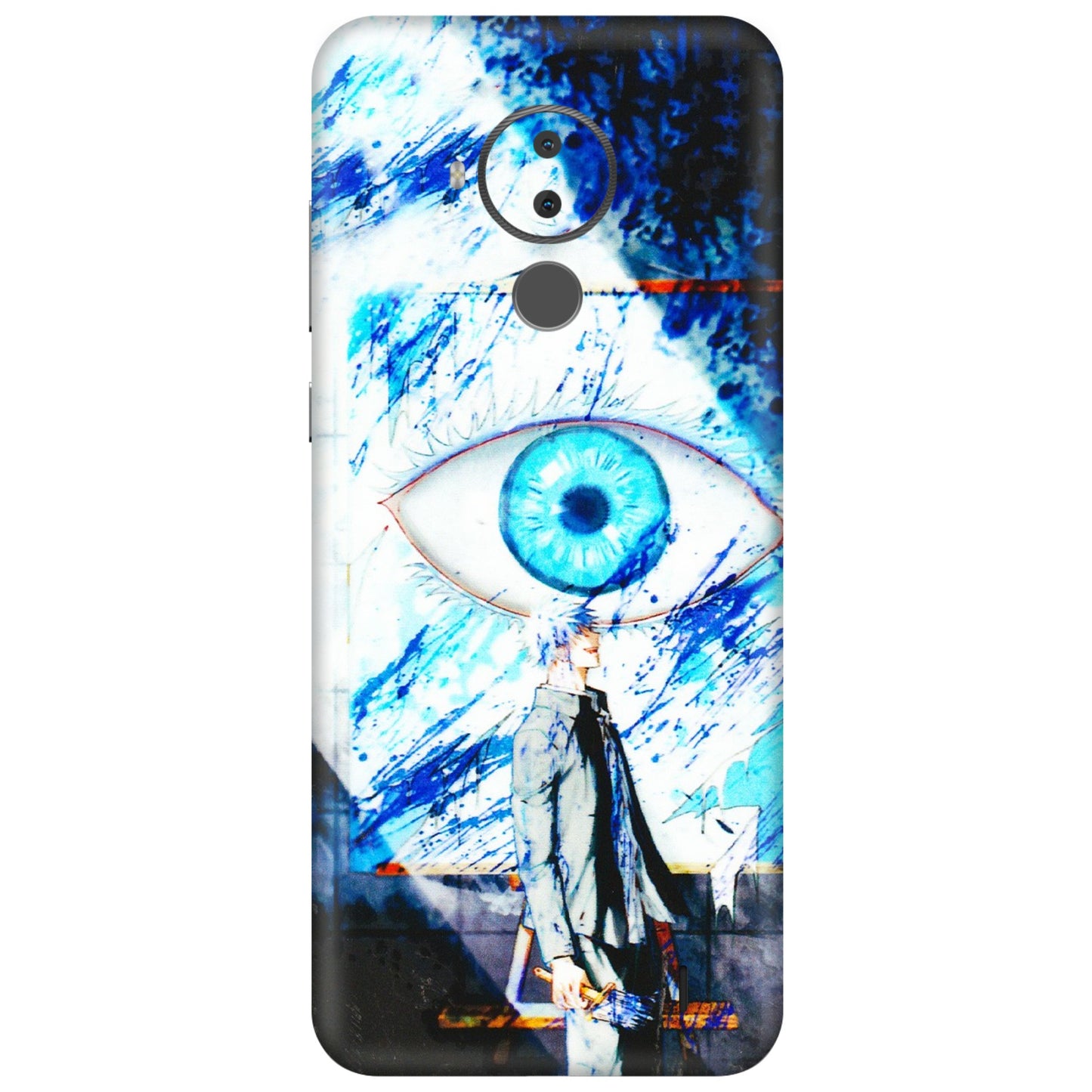 HMD NOKIA Phone Skins (All Models) - Gojo Satoru evil eye - 3D Embossed Finish (L-239) HMD Nokia C30