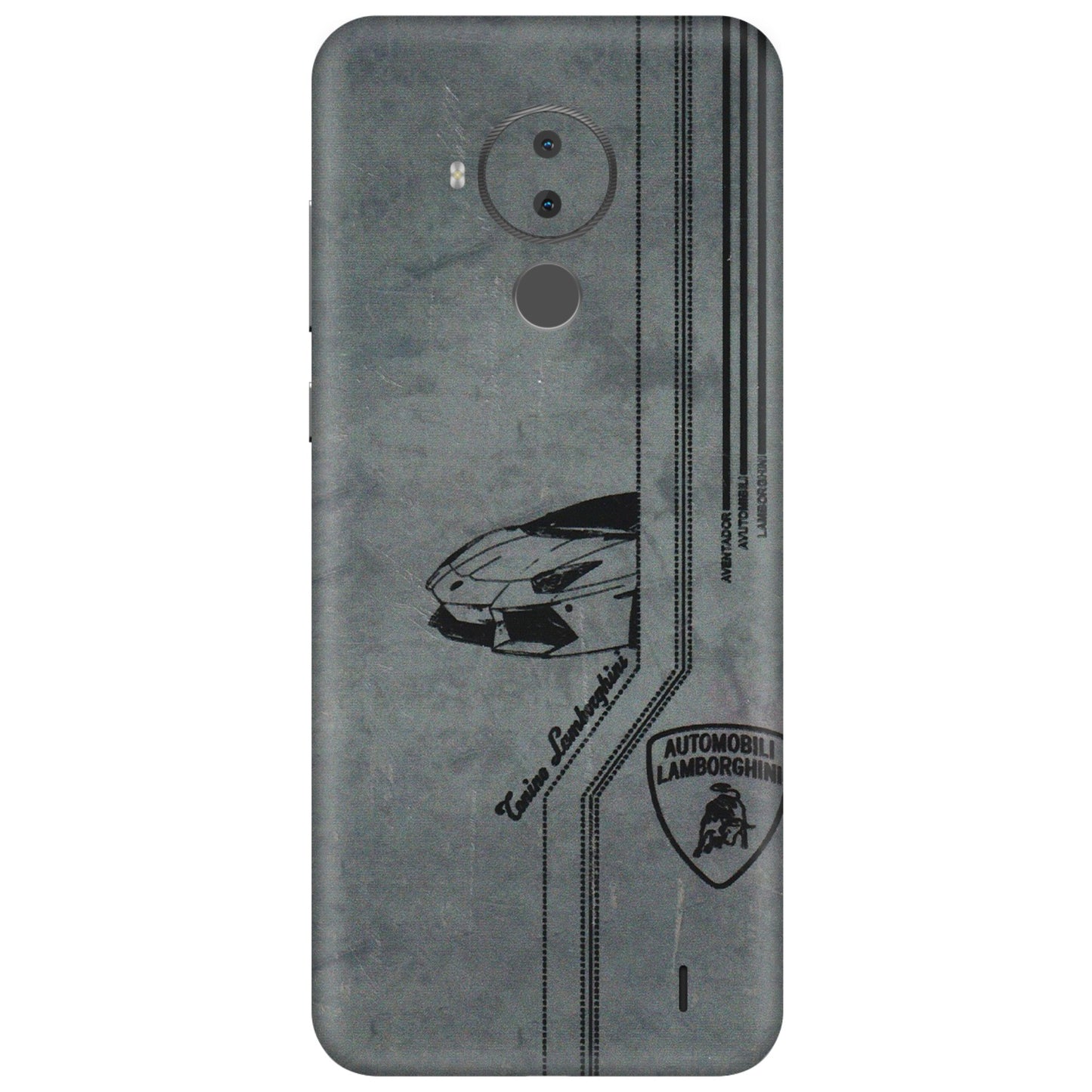 HMD NOKIA Phone Skins (All Models) - New Lamborgini Aventador - 3D Embossed Finish (L-321) HMD Nokia C30