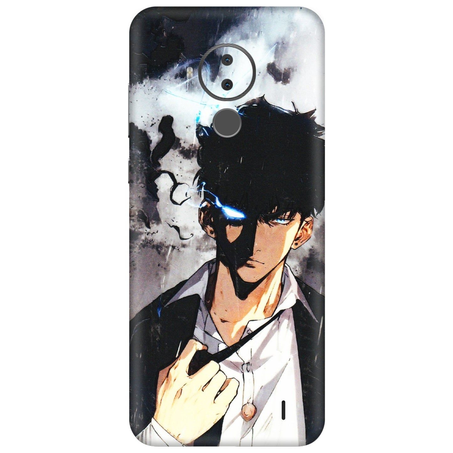 HMD NOKIA Phone Skins (All Models) - Sung Jinwoo Manhwa Anime - 3D Embossed Finish (L-328) HMD Nokia C30