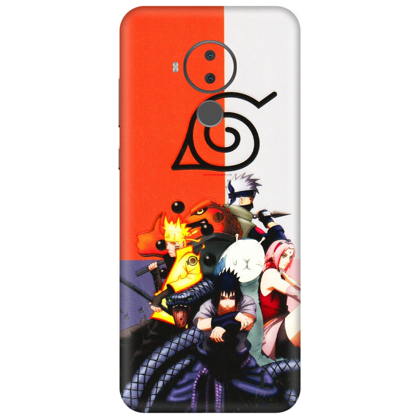 HMD NOKIA Phone Skins (All Models) - Naruto Final Fight - 3D Embossed Finish (L-33) HMD Nokia C30