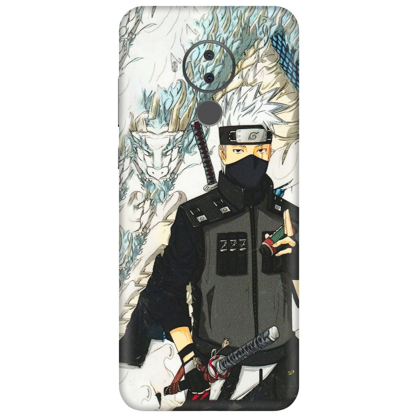 HMD NOKIA Phone Skins (All Models) - Kakashi Hatake Naruto Anime - 3D Embossed Finish (L-46) HMD Nokia C30