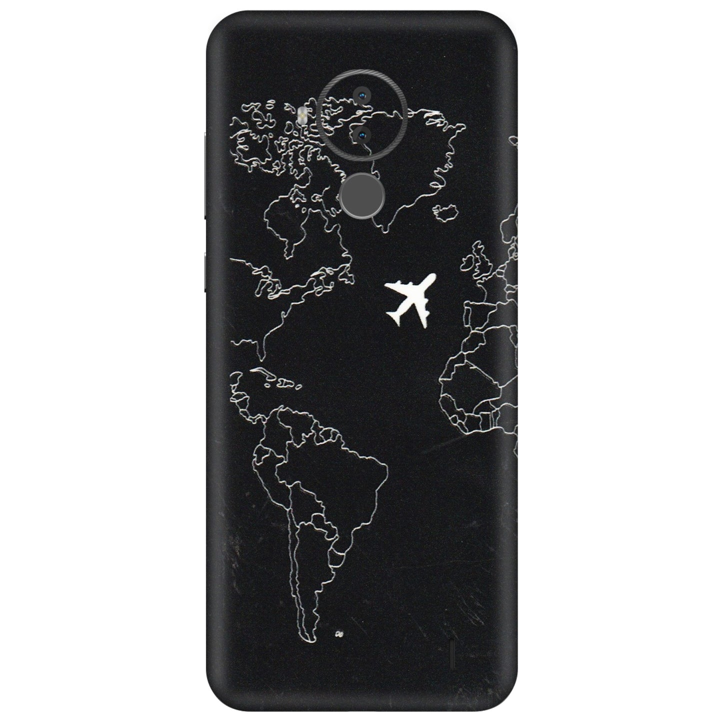 HMD NOKIA Phone Skins (All Models) - Never Ending Travel - 3D Embossed Finish (L-79) HMD Nokia C30