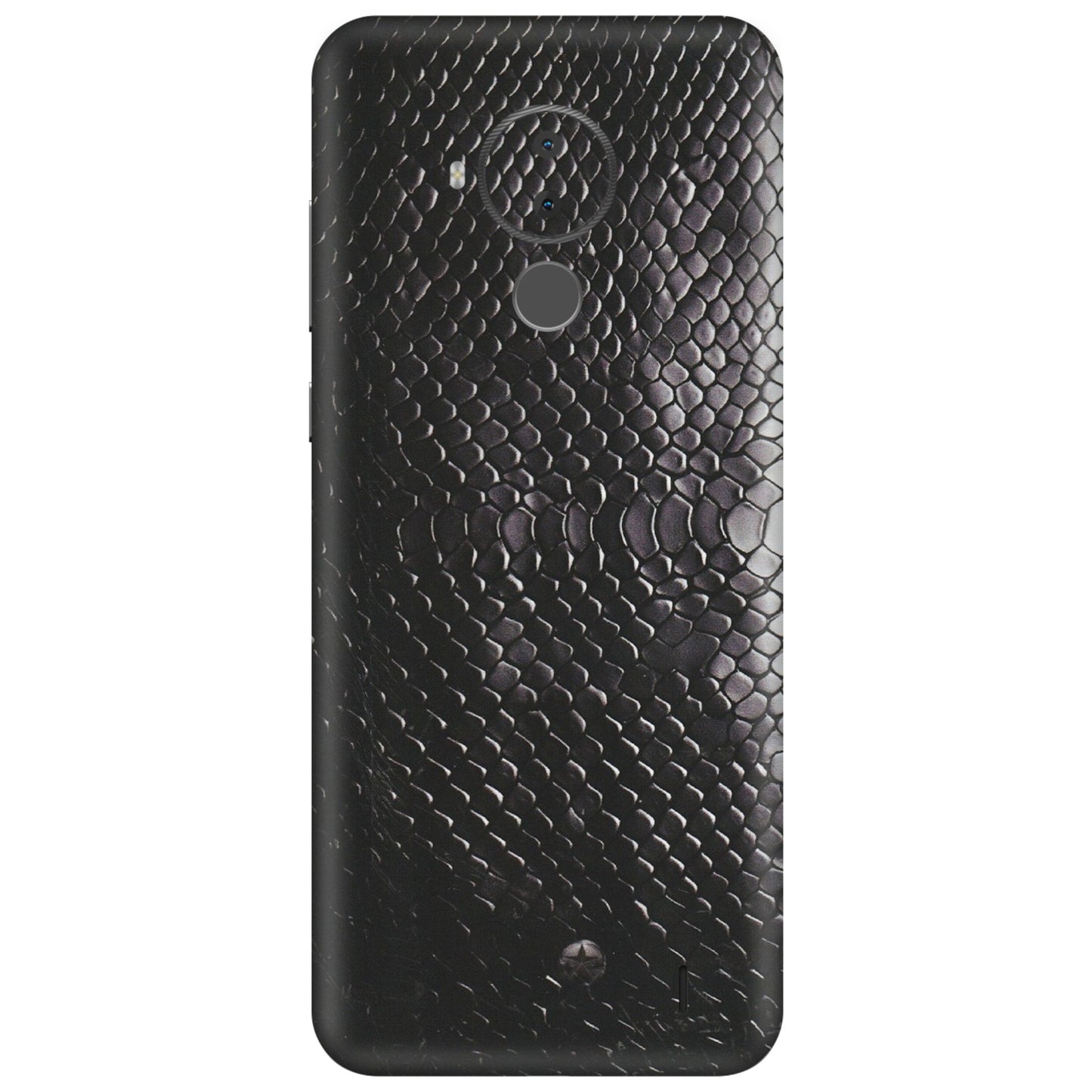 HMD NOKIA Phone Skins (All Models) - Black Snack Leather - Matte Finish (M-147) HMD Nokia C30