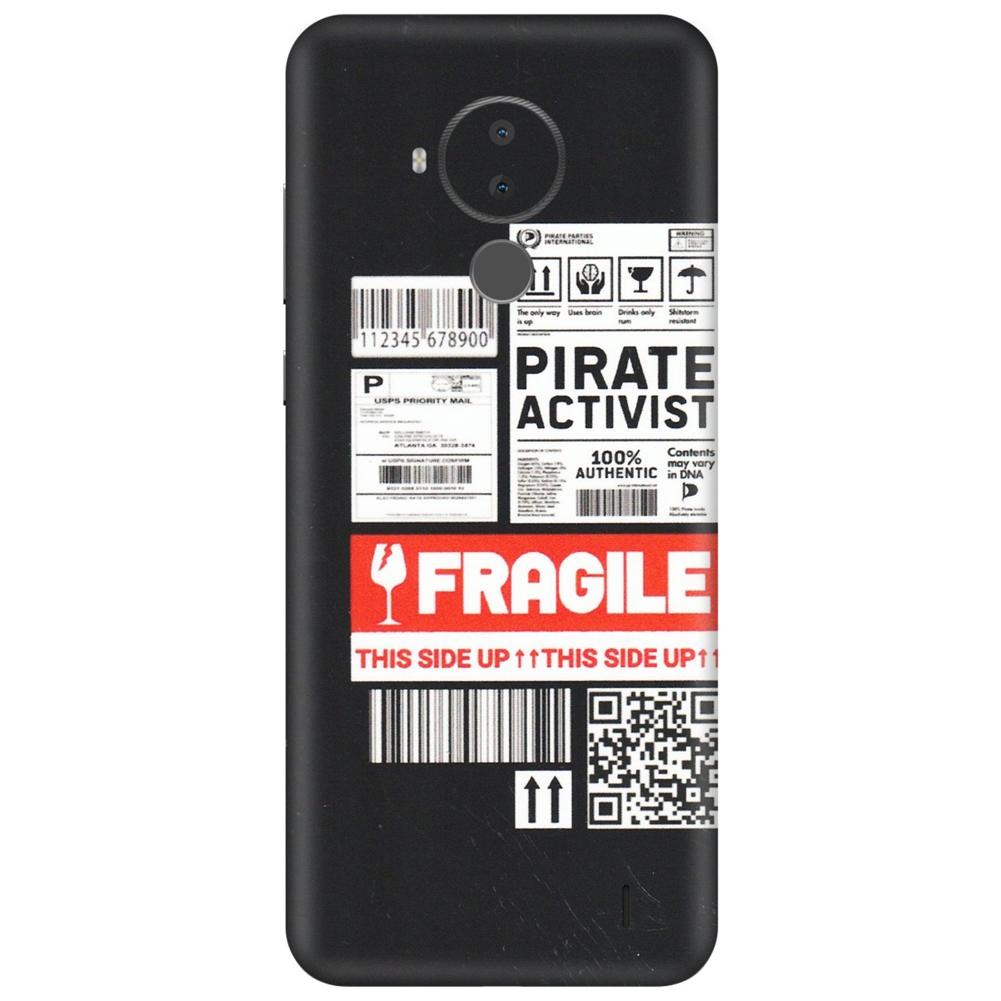 HMD NOKIA Phone Skins (All Models) - Handle With Care - Matte Finish (M-99) HMD Nokia C30