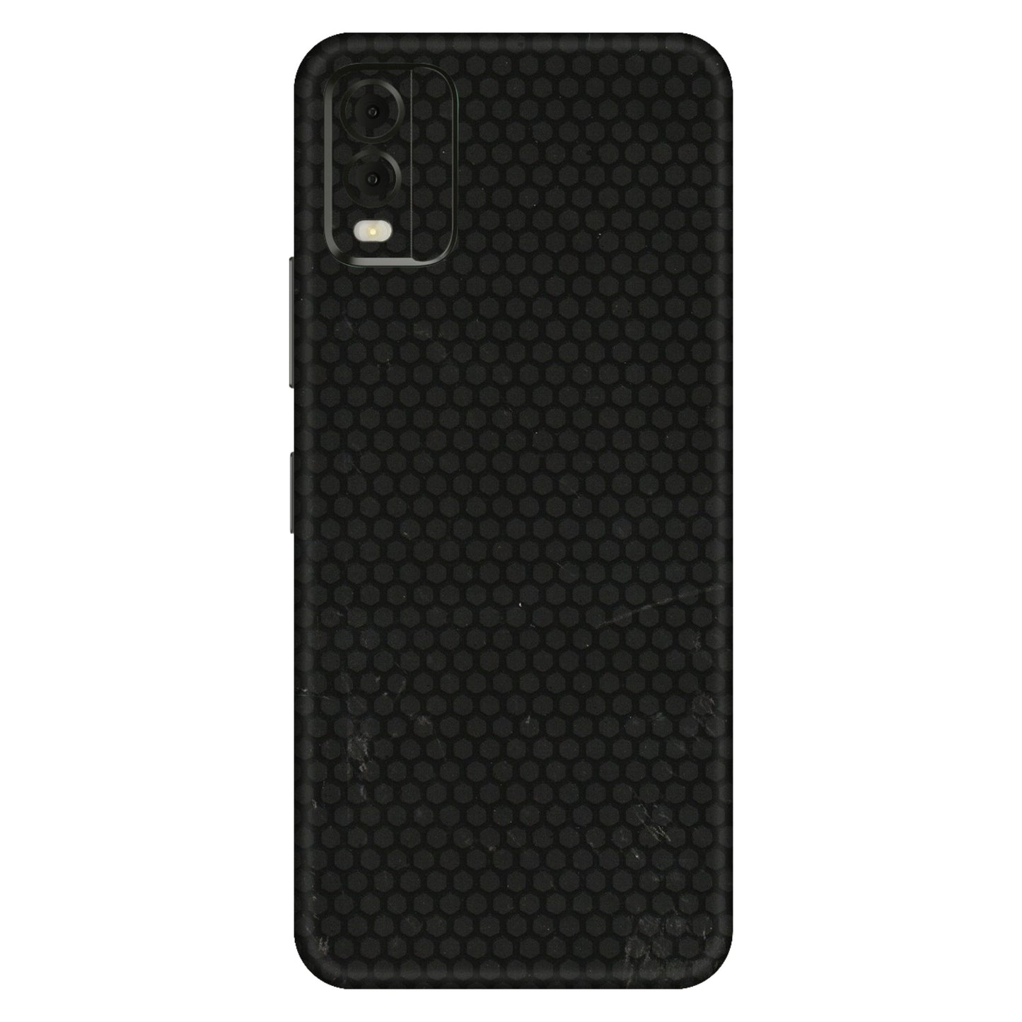 HMD NOKIA Phone Skins (All Models) - Black honeycomb - 3D Embossed Finish (L-114) HMD Nokia C32
