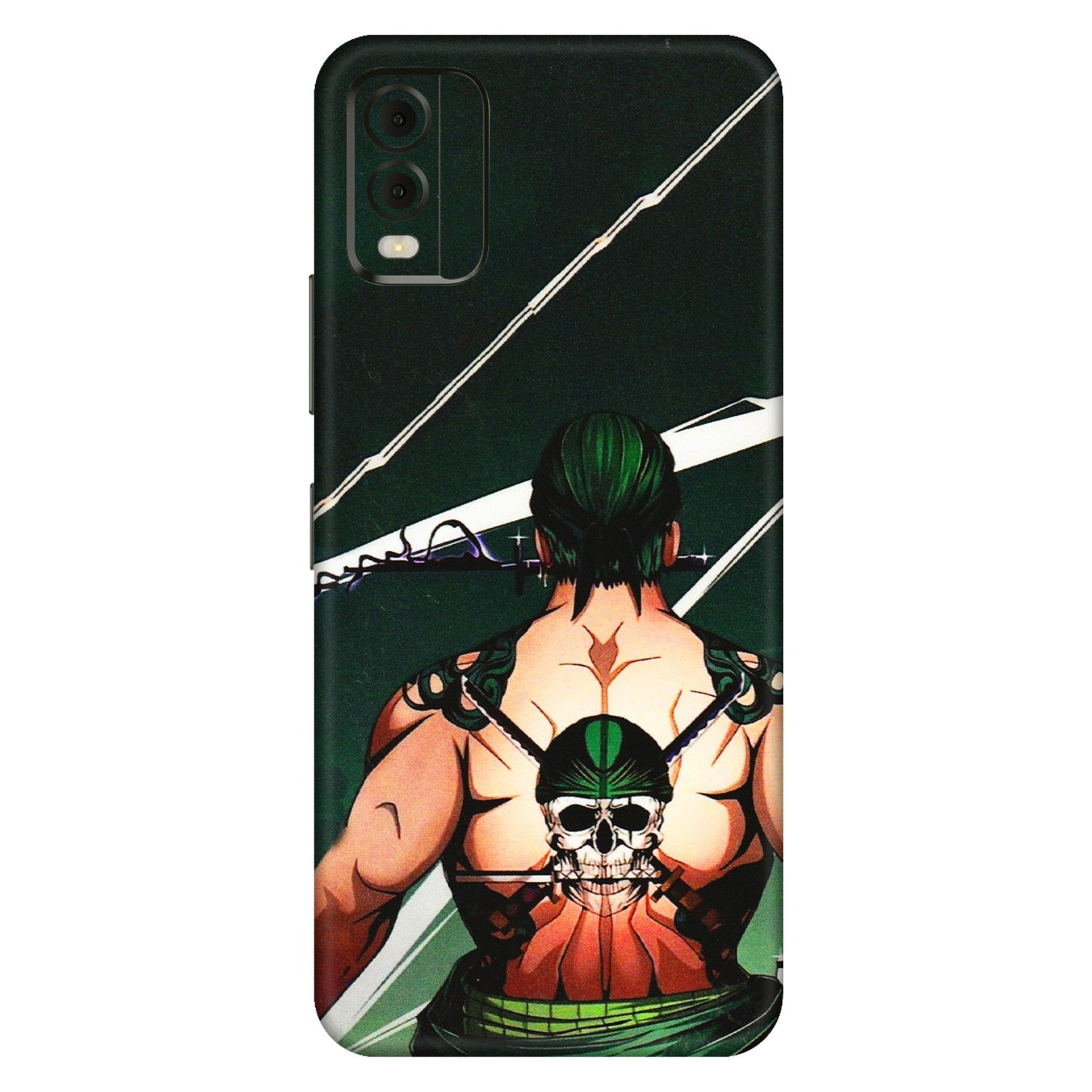 HMD NOKIA Phone Skins (All Models) - Zoro Anime - 3D Embossed Finish (L-23) HMD Nokia C32