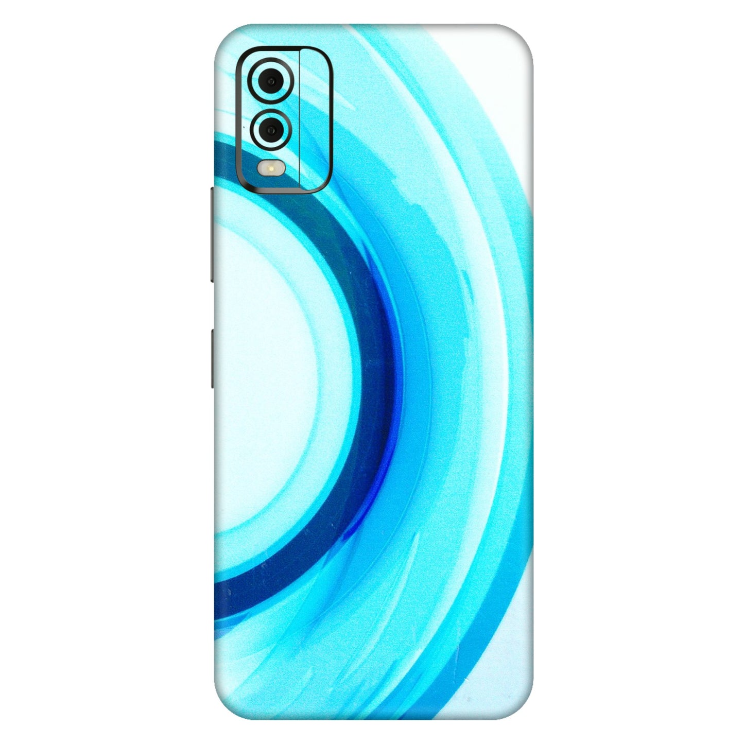 HMD NOKIA Phone Skins (All Models) - The Blue Curve - 3D Embossed Finish (L-244) HMD Nokia C32