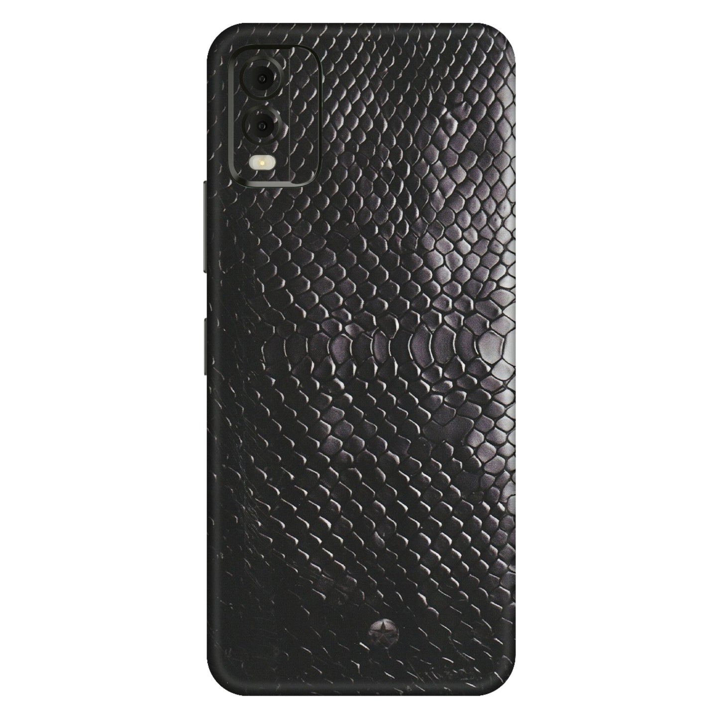 HMD NOKIA Phone Skins (All Models) - Black Snack Leather - Matte Finish (M-147) HMD Nokia C32