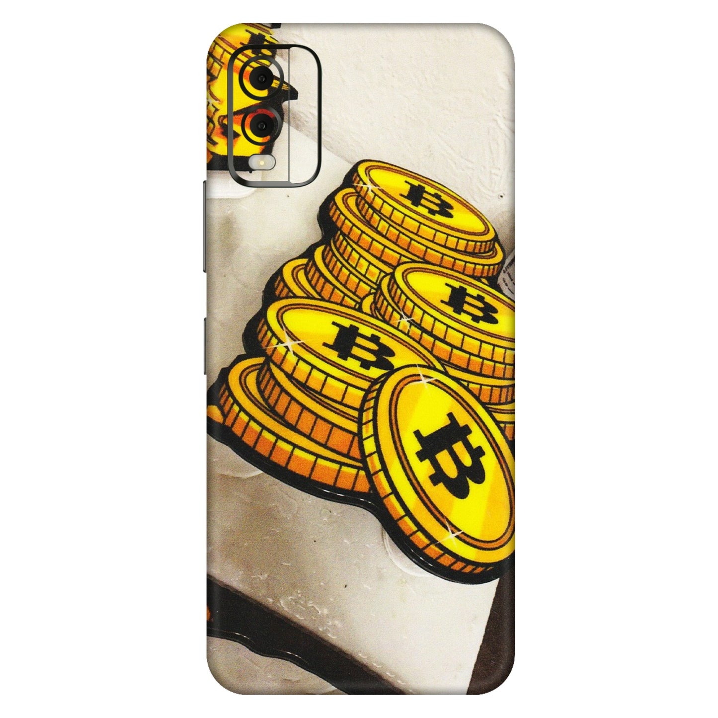 HMD NOKIA Phone Skins (All Models) - Billionaire Bitcoin Collection - Matte Finish (M-92) HMD Nokia C32