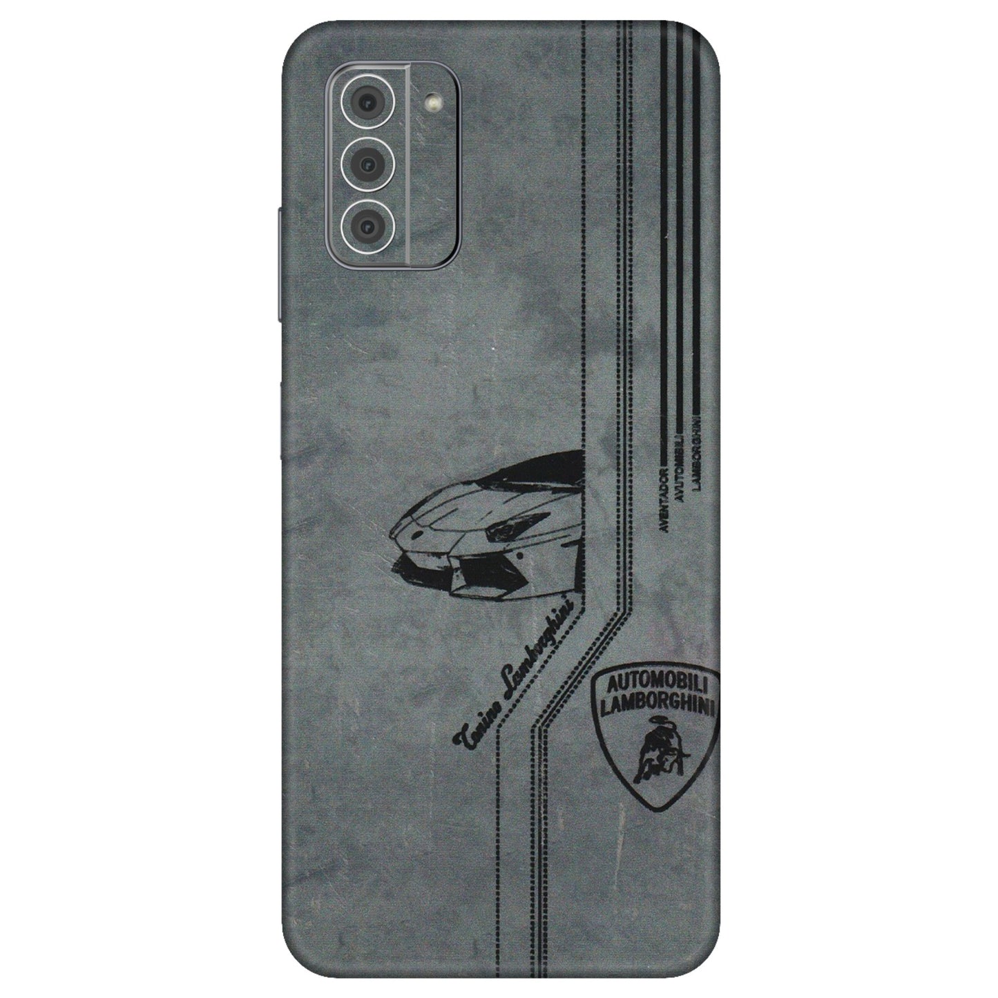 HMD NOKIA Phone Skins (All Models) - New Lamborgini Aventador - 3D Embossed Finish (L-321) HMD Nokia G42 5G