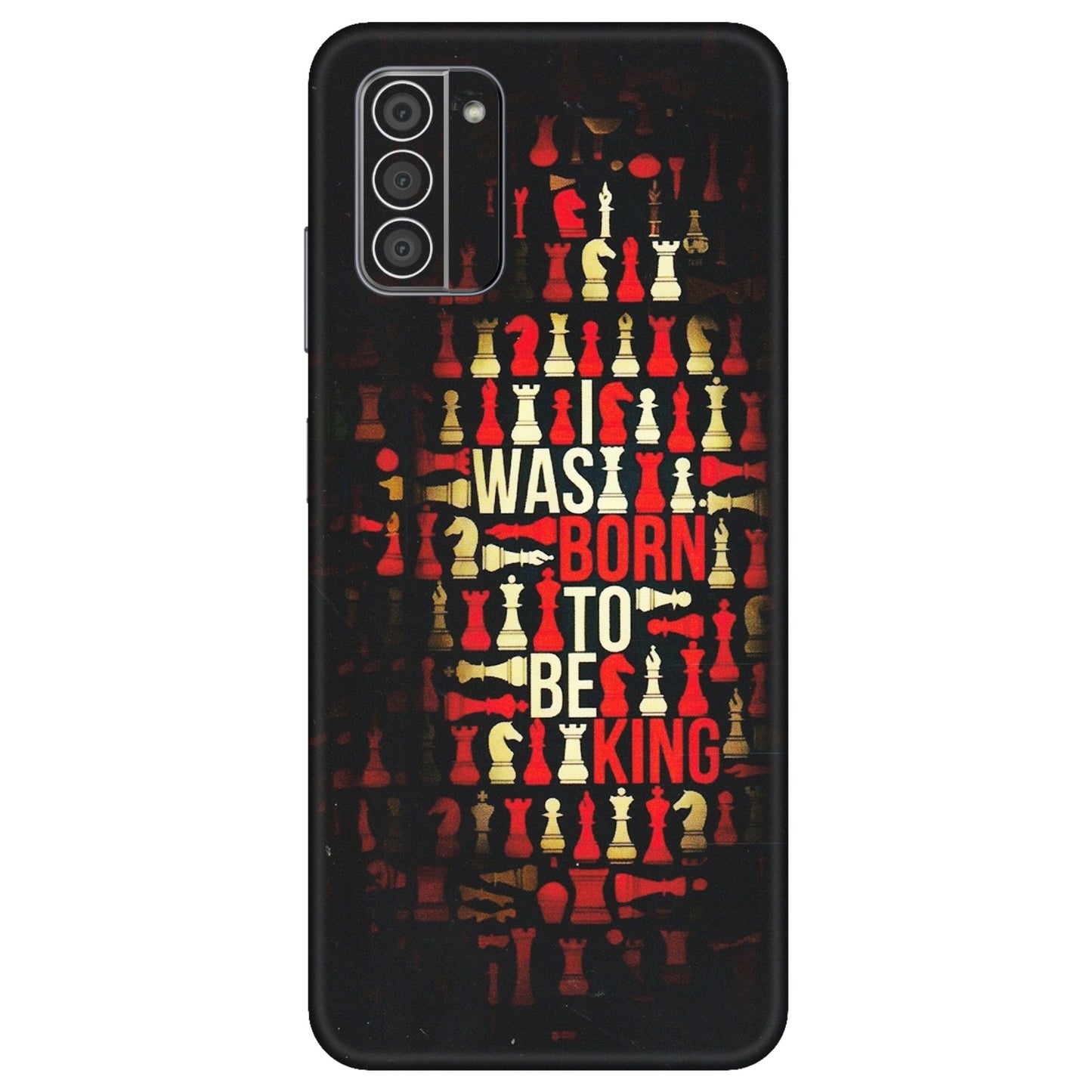 HMD NOKIA Phone Skins (All Models) - Born To Be King - Matte Finish (M-73) HMD Nokia G42 5G