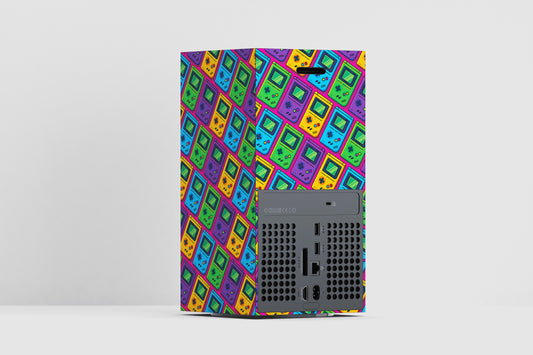 Xbox Series X Gameboy Colourful Matte Finish Skin