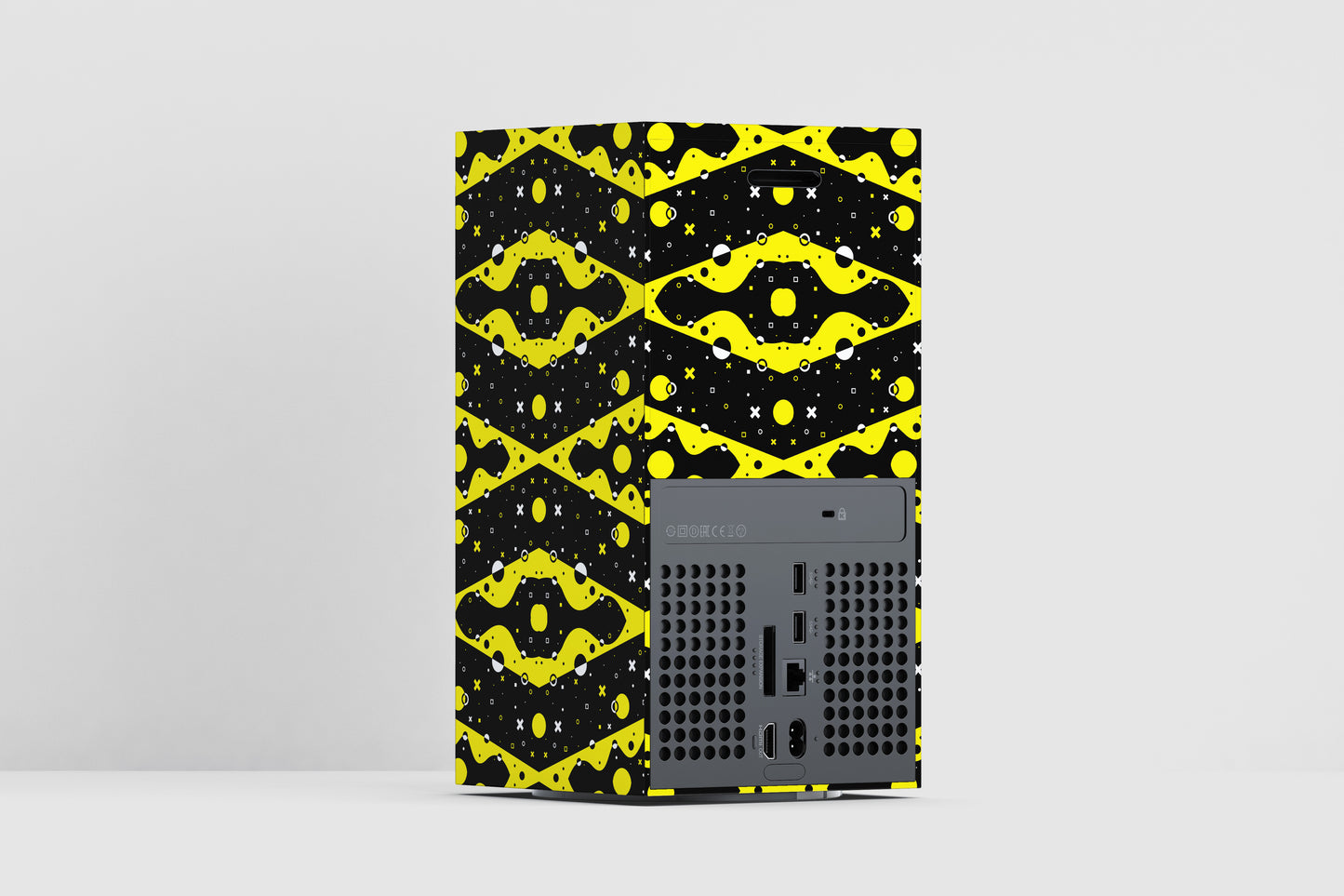 Xbox Series X Yellow And Black Magnet Matte Finish Skin