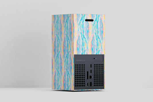 Xbox Series X Blue Sober Matte Finish Skin