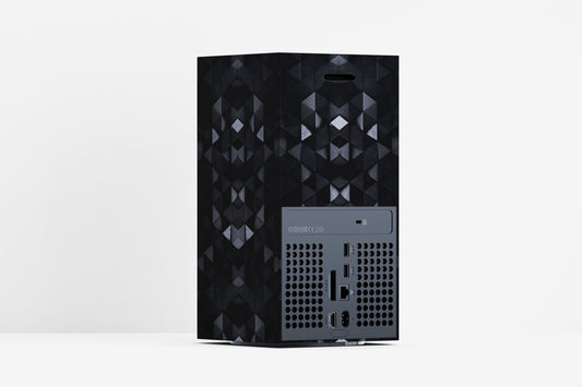 Xbox Series X Black Triangle Affair Matte Finish Skin