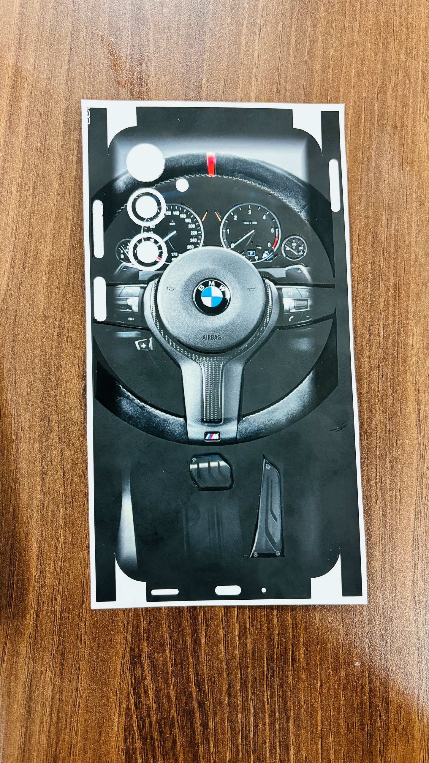 Car Lover BMW 3D Textured Latest Phone Skin