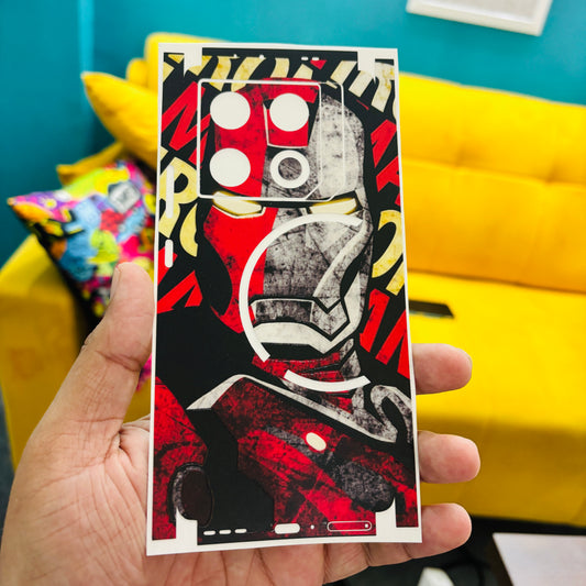Ironman Full Face 3D Embossed Phone Skin - Skinly
