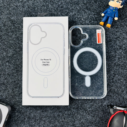Transparent Magsafe Cover & Case for iPhone (All Models)