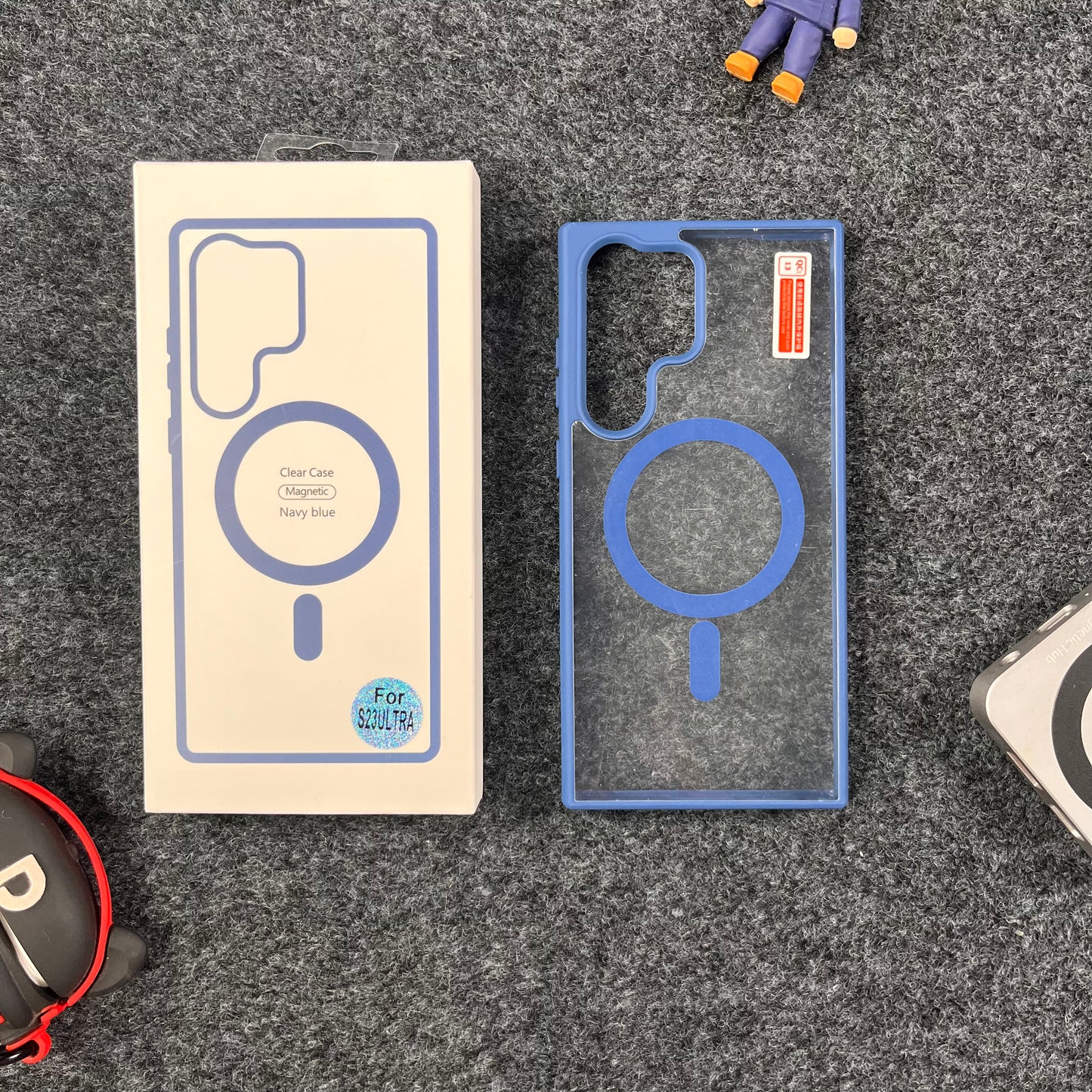 Navy Blue Cover & Case for Samsung Models