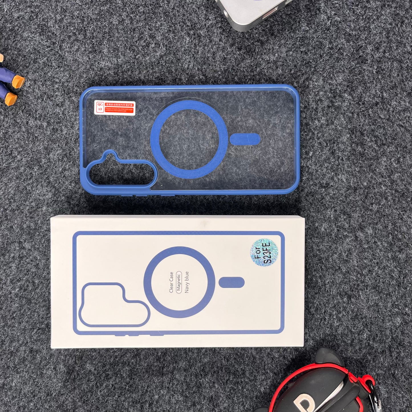 Navy Blue Cover & Case for Samsung Models