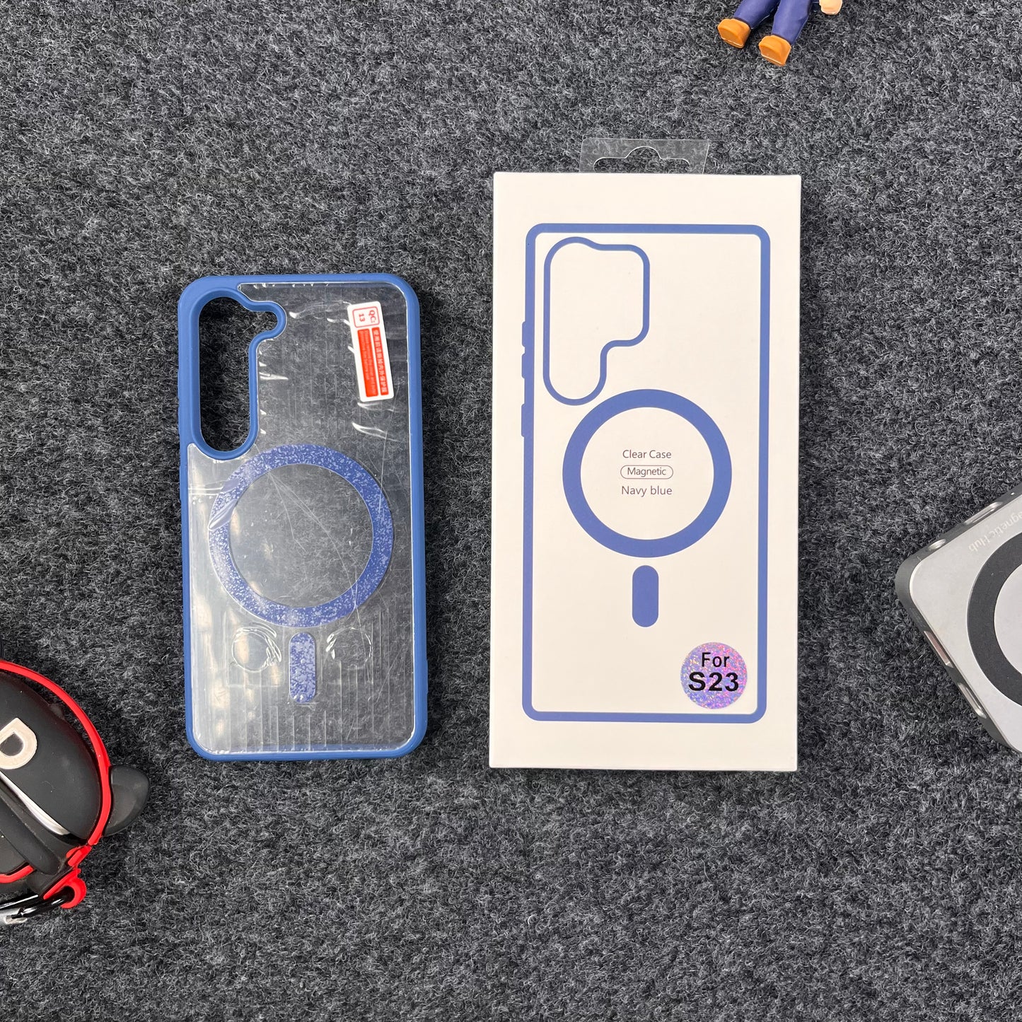 Navy Blue Cover & Case for Samsung Models