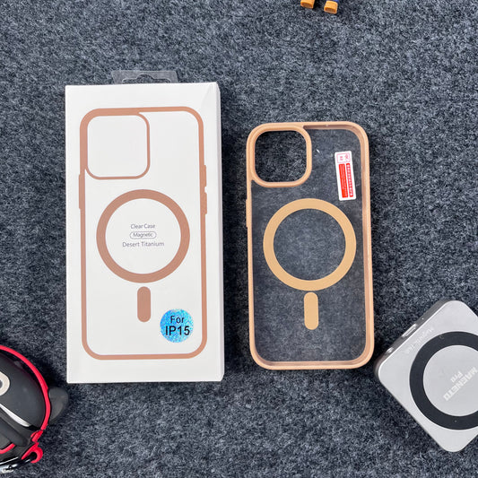 Desert Titanium Magsafe Cover & Case for iPhone (All Models)