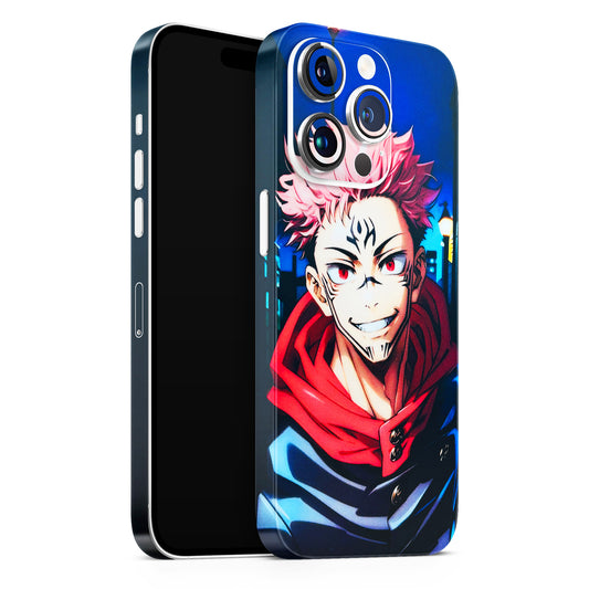 Yuji Itadori Funny Face Anime Matte Finish Phone Skin (M-152)