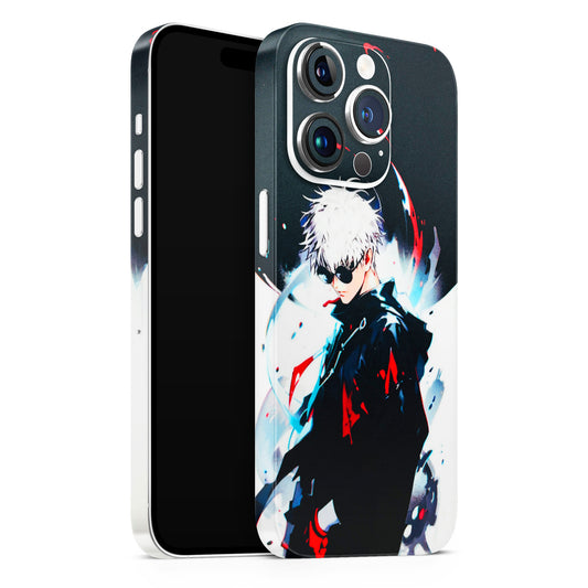 Gojo Powerful Charater Kaisen Anime Matte Finish Phone Skin (M-144)