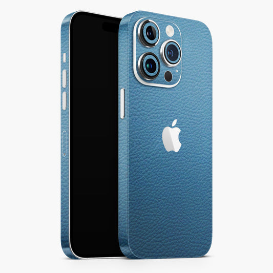 Plain Blue Sobber Floor Matte Finish Phone Skin