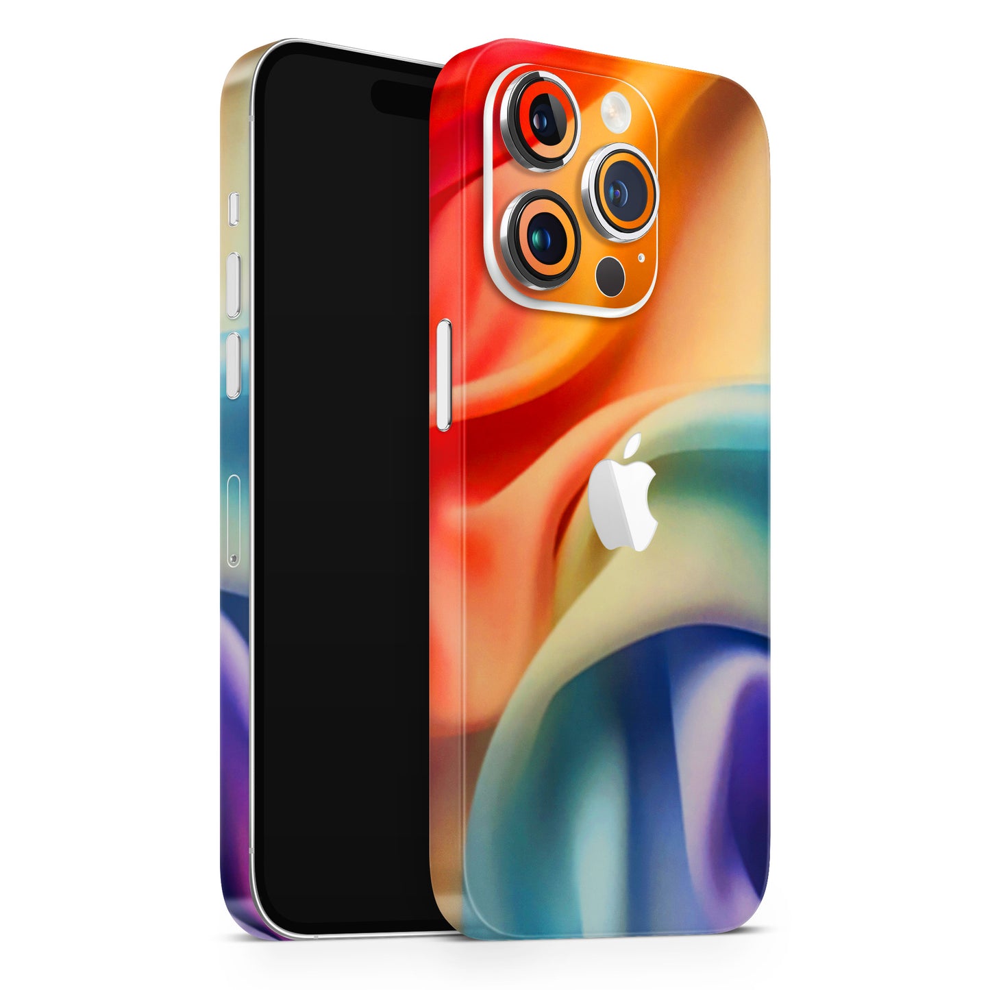 Colourful Silk Cloth Matte Finish Phone Skin - Skinly