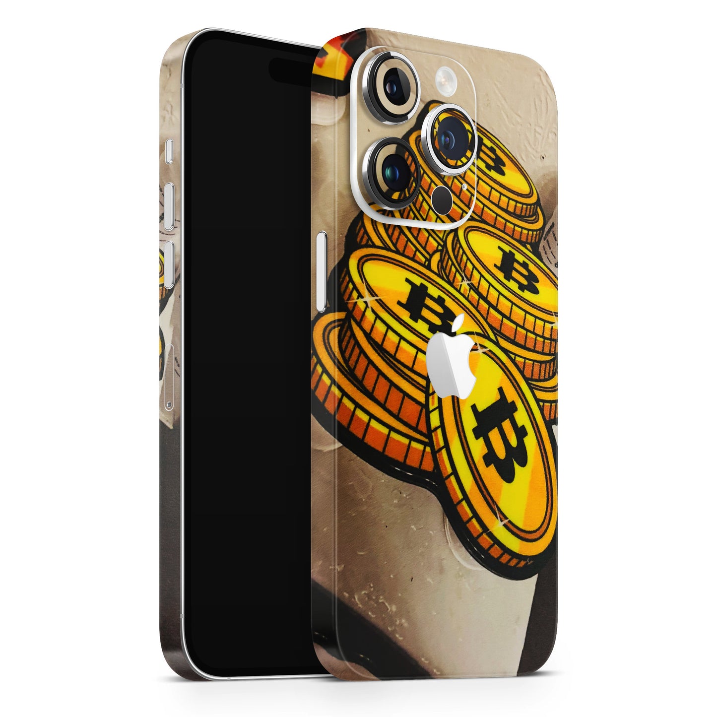 Billionaire Bitcoin Collection Matte Finish Phone Skin