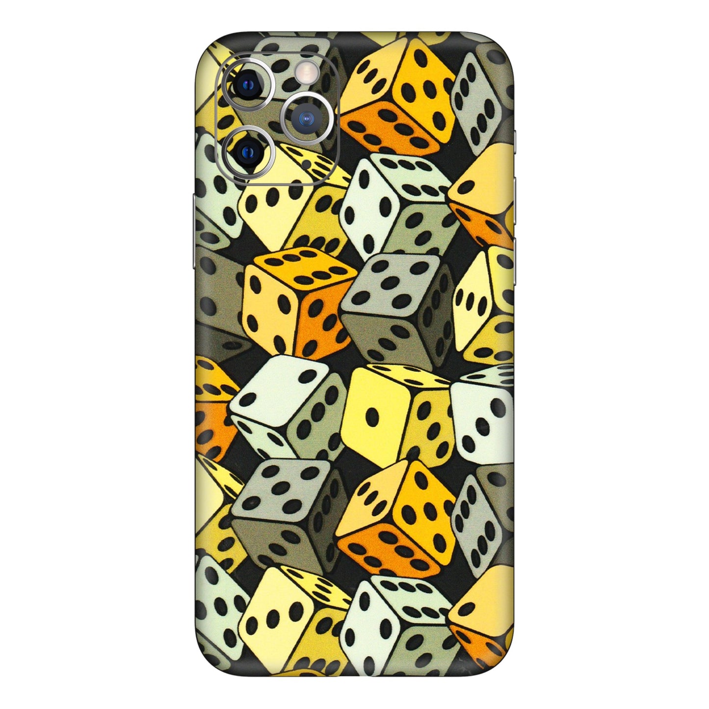 Apple iPhone Skins (All Models) - Dices Of Life - 3D Embossed Finish (L-04) iPhone 11 Pro Max