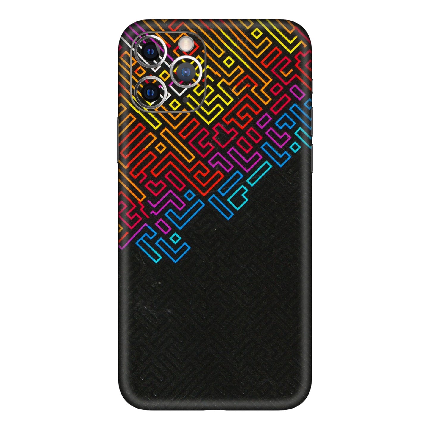 Apple iPhone Skins (All Models) - Dotme Pattern Art - 3D Embossed Finish (L-121) iPhone 11 Pro Max