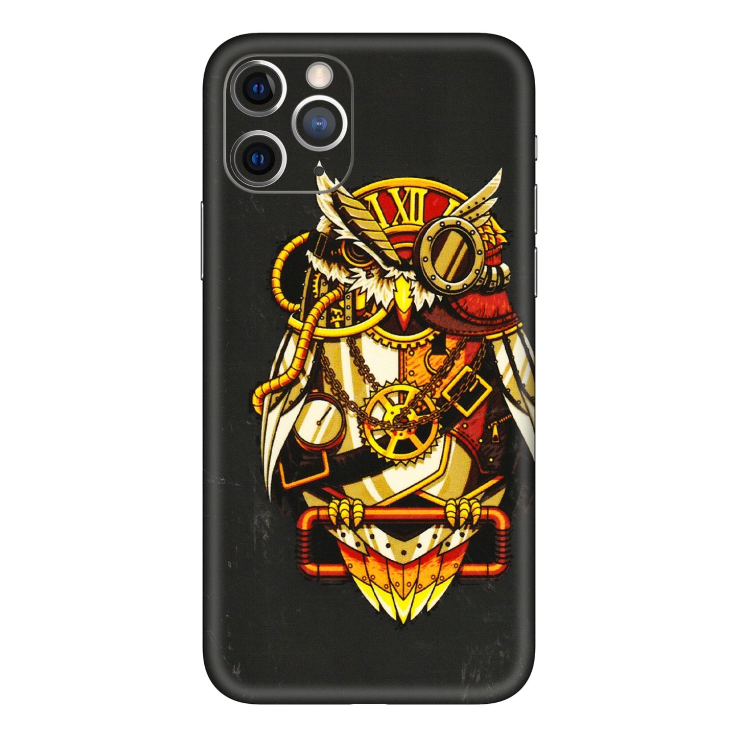 Apple iPhone Skins (All Models) - Classy Smart Owl - 3D Embossed Finish (L-144) iPhone 11 Pro Max