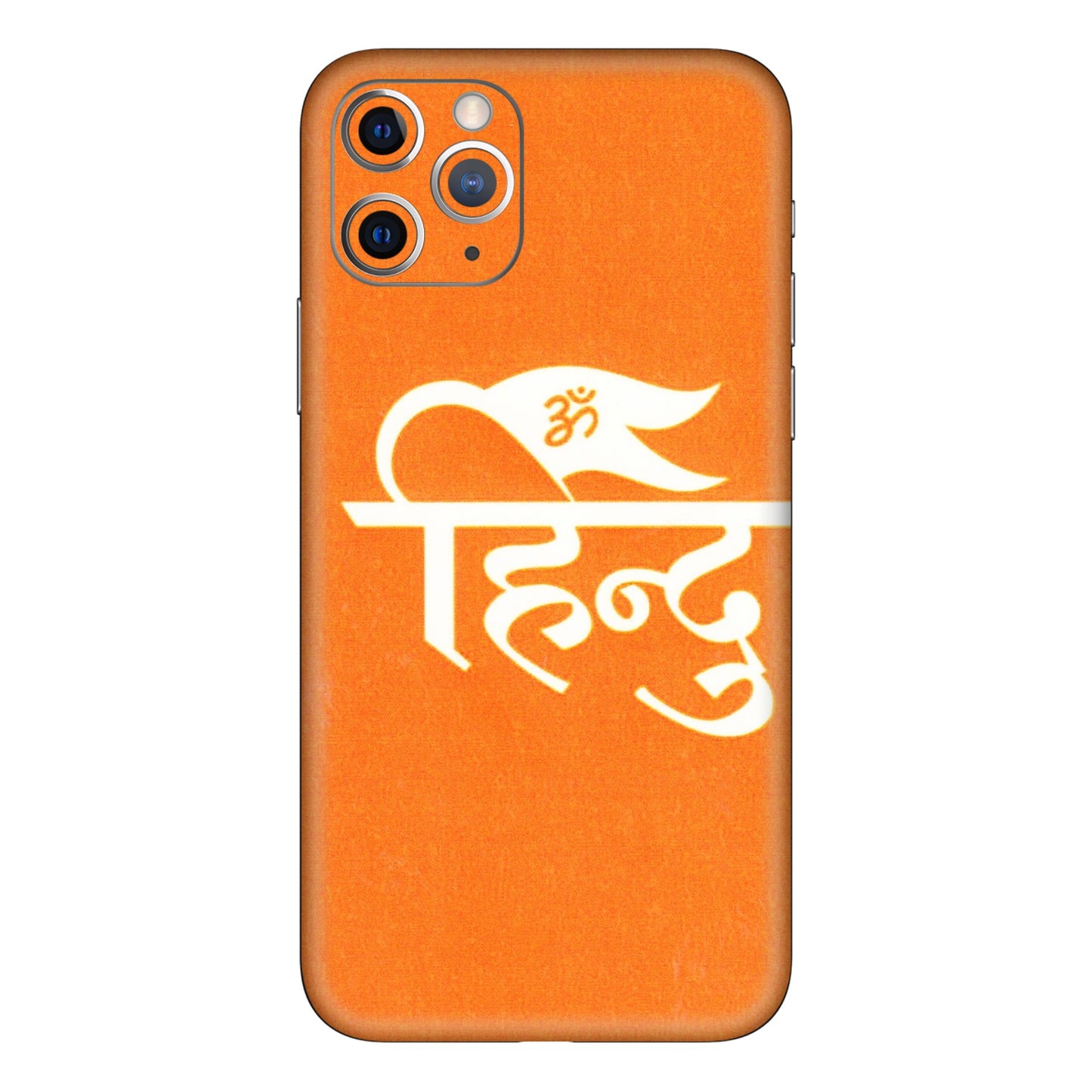 Apple iPhone Skins (All Models) - Hindu Kesari - 3D Embossed Finish (L-154) iPhone 11 Pro Max