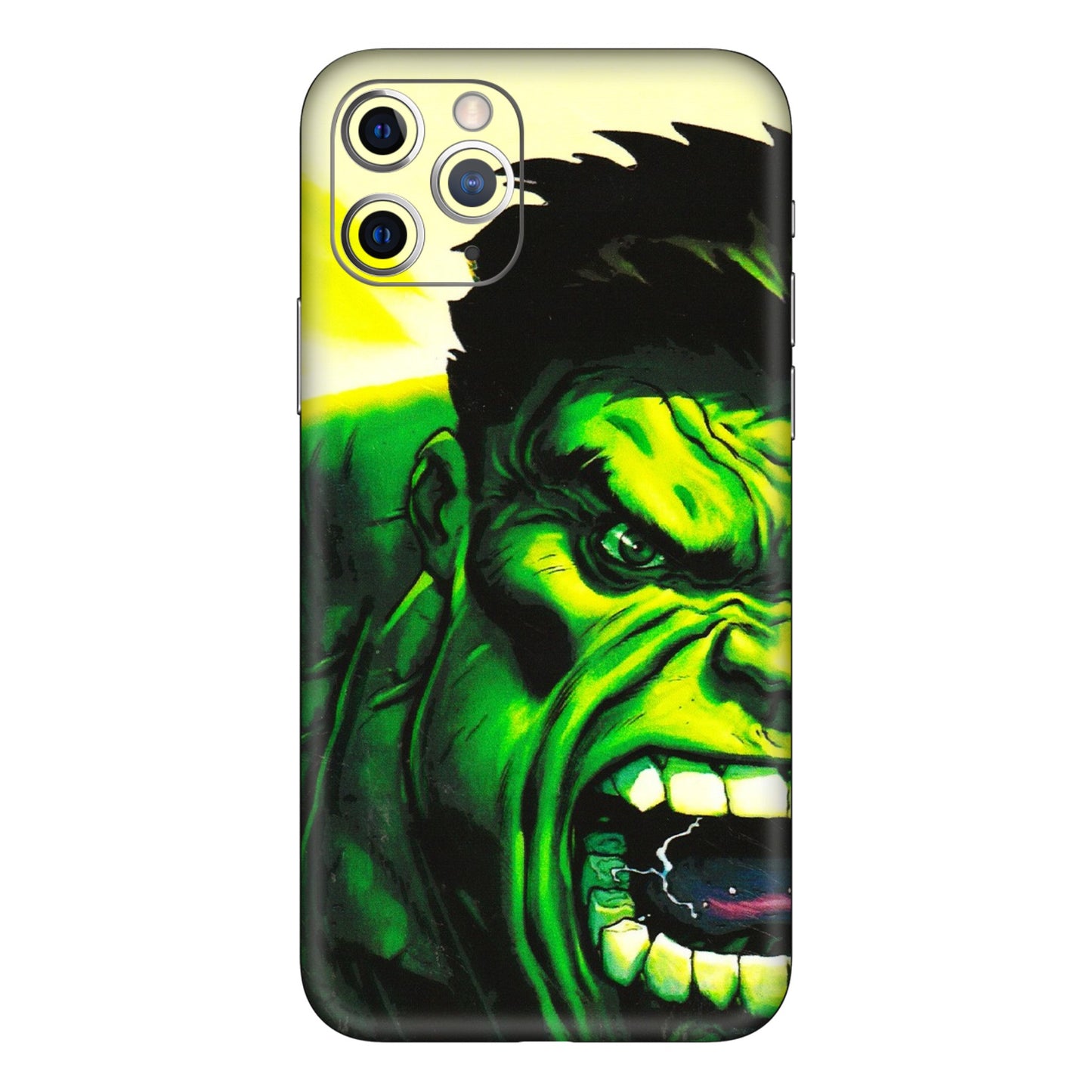 Apple iPhone Skins (All Models) - Hulk - 3D Embossed Finish (L-180) iPhone 11 Pro Max