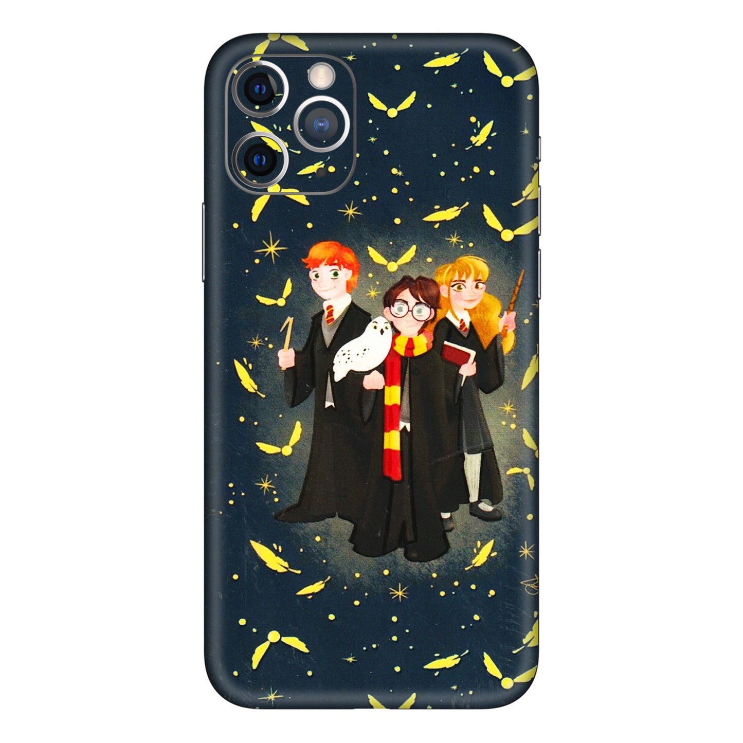 Apple iPhone Skins (All Models) - Harry Potter - 3D Embossed Finish (L-183) iPhone 11 Pro Max