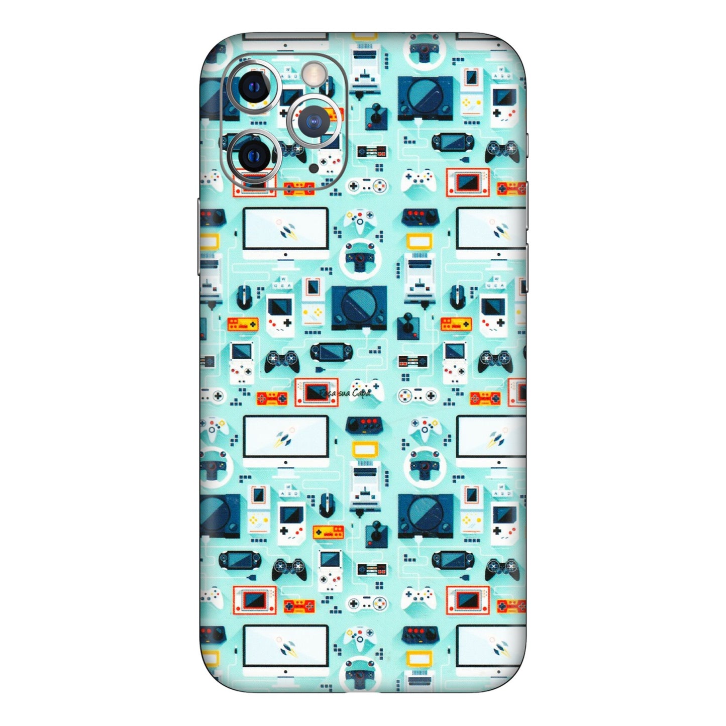 Apple iPhone Skins (All Models) - Gadgets Doodle - 3D Embossed Finish (L-184) iPhone 11 Pro Max