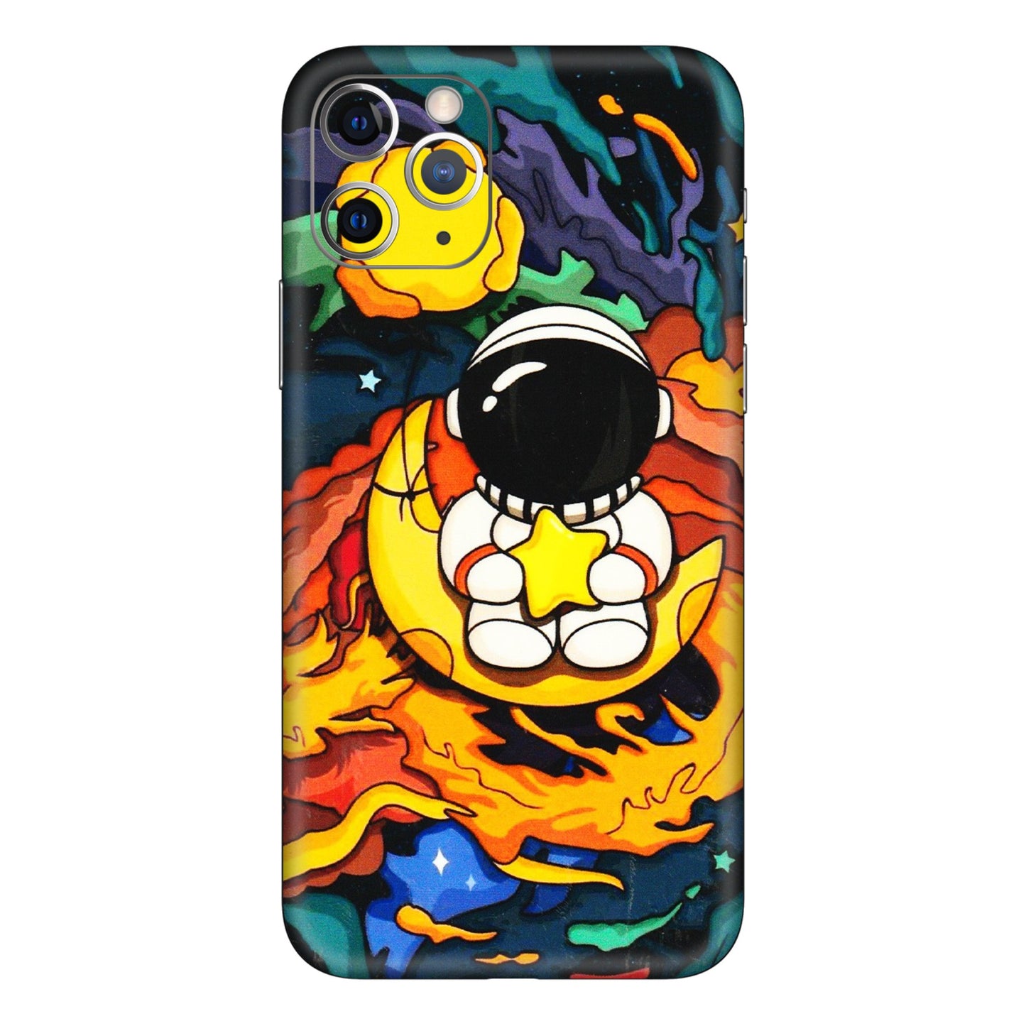 Apple iPhone Skins (All Models) - Baby Astronaut - 3D Embossed Finish (L-197) iPhone 11 Pro Max