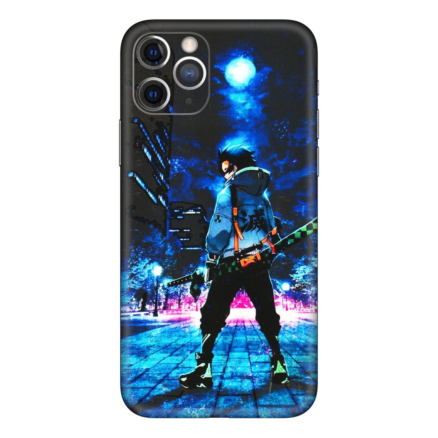 Apple iPhone Skins (All Models) - Demon Slayer Sword - 3D Embossed Finish (L-247) iPhone 11 Pro Max