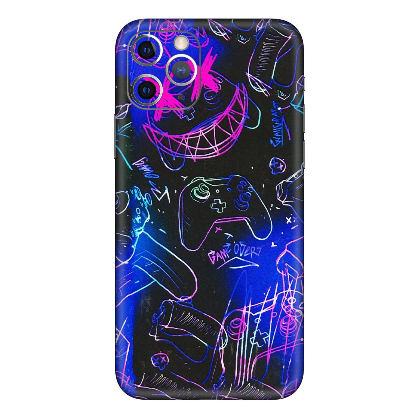 Apple iPhone Skins (All Models) - Gamers Paradise - 3D Embossed Finish (L-258) iPhone 11 Pro Max