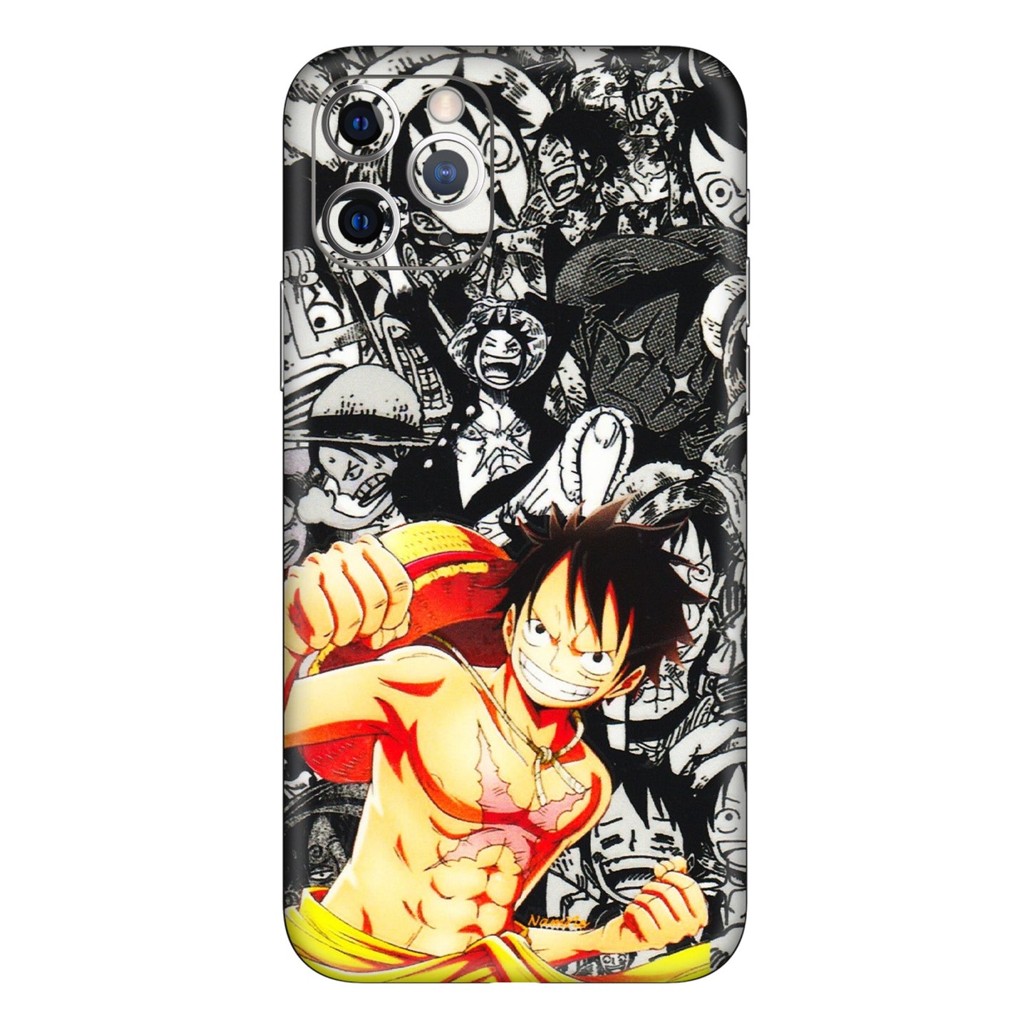 Apple iPhone Skins (All Models) - Anime Comics Games Doodles - 3D Embossed Finish (L-27) iPhone 11 Pro Max