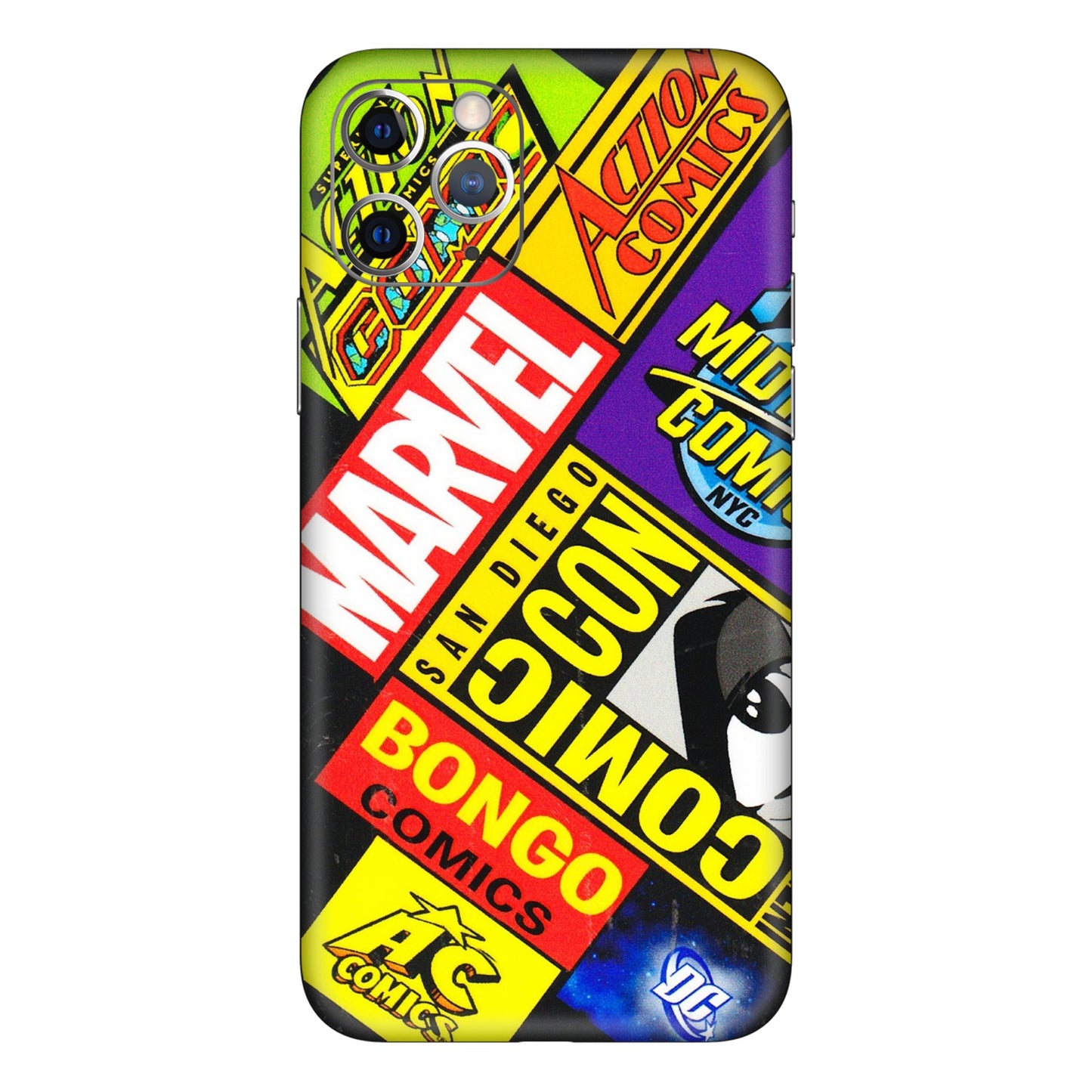 Apple iPhone Skins (All Models) - Bongo Comic Con - 3D Embossed Finish (L-325) iPhone 11 Pro Max