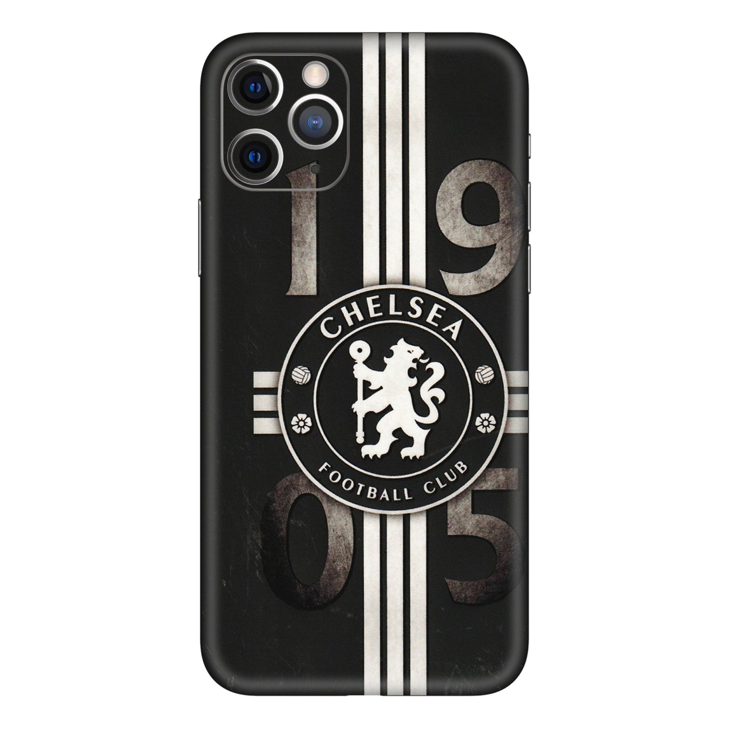 Apple iPhone Skins (All Models) - Chelsea Fan Club - 3D Embossed Finish (L-36) iPhone 11 Pro Max