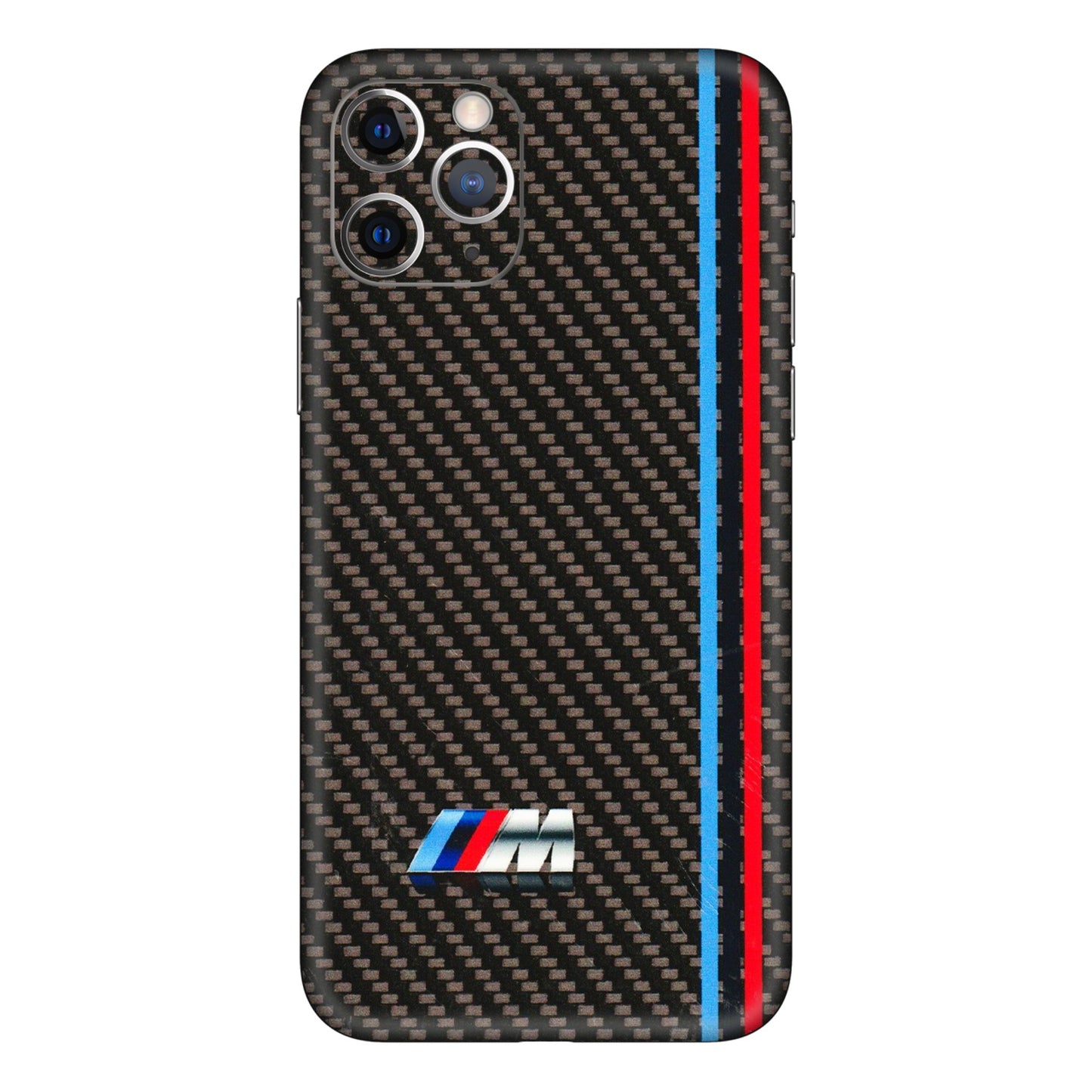 Apple iPhone Skins (All Models) - BM Carbon Fiber Feels - 3D Embossed Finish (L-38) iPhone 11 Pro Max
