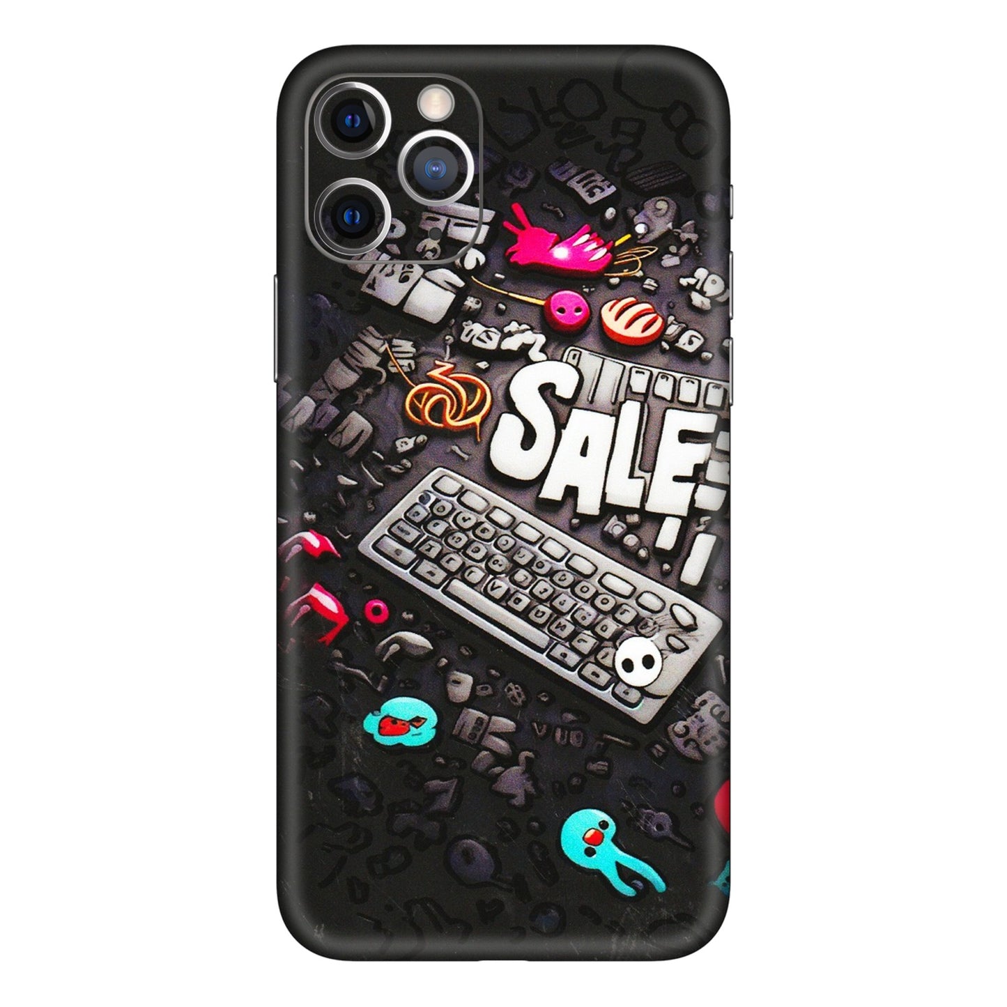 Apple iPhone Skins (All Models) - Gadgets Sale - 3D Embossed Finish (L-50) iPhone 11 Pro Max