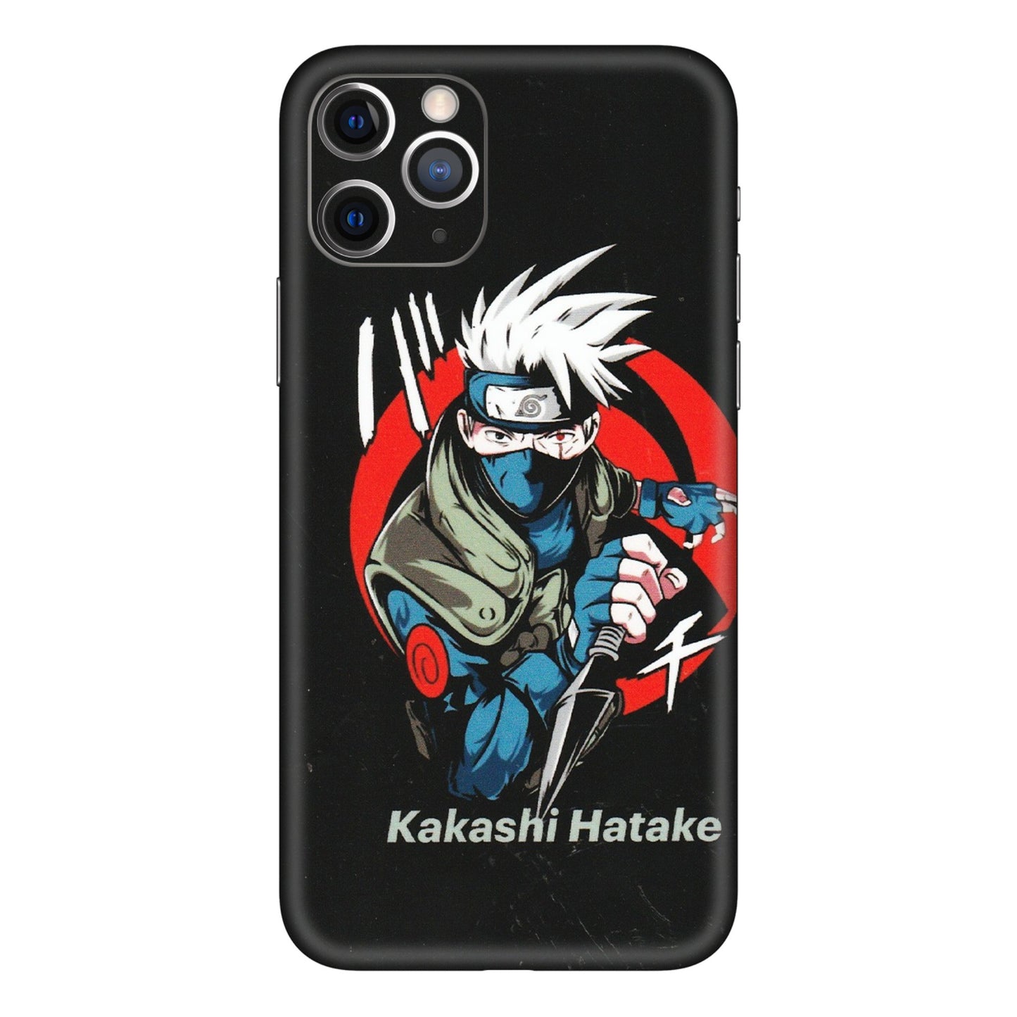 Apple iPhone Skins (All Models) - Naruto Kakashi Hatake Killer - Matte Finish (M-114) iPhone 11 Pro Max